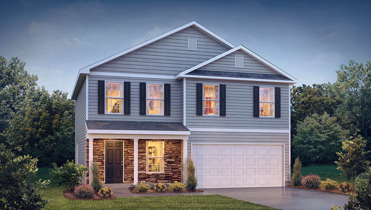 Floor Plan in Rivers Edge Mayodan, NC D.R. Horton