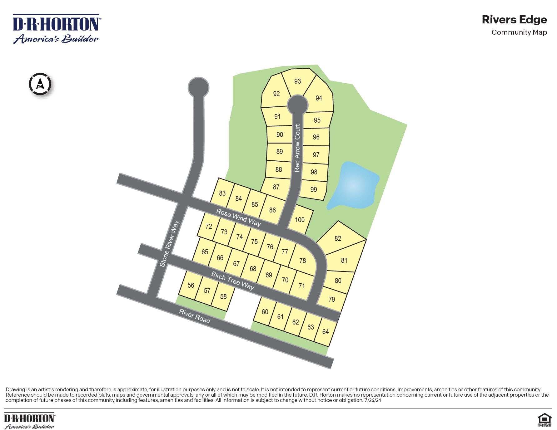 Static Lot Map