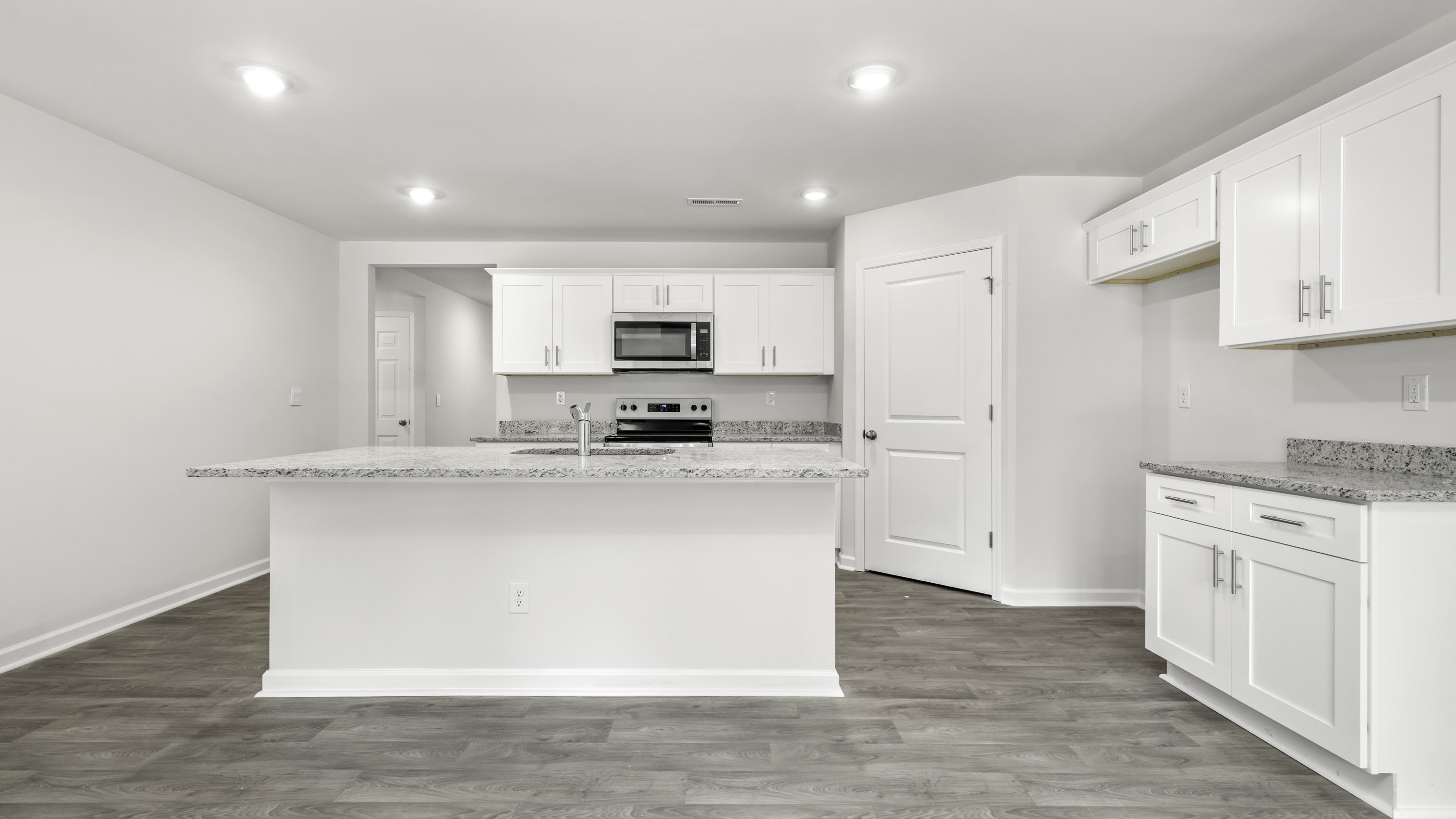 front view of kitchen