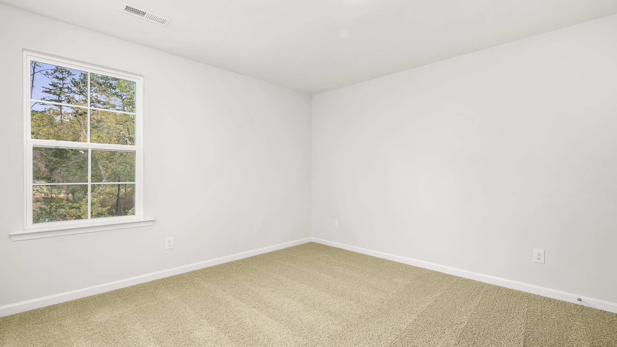bedroom with carpet