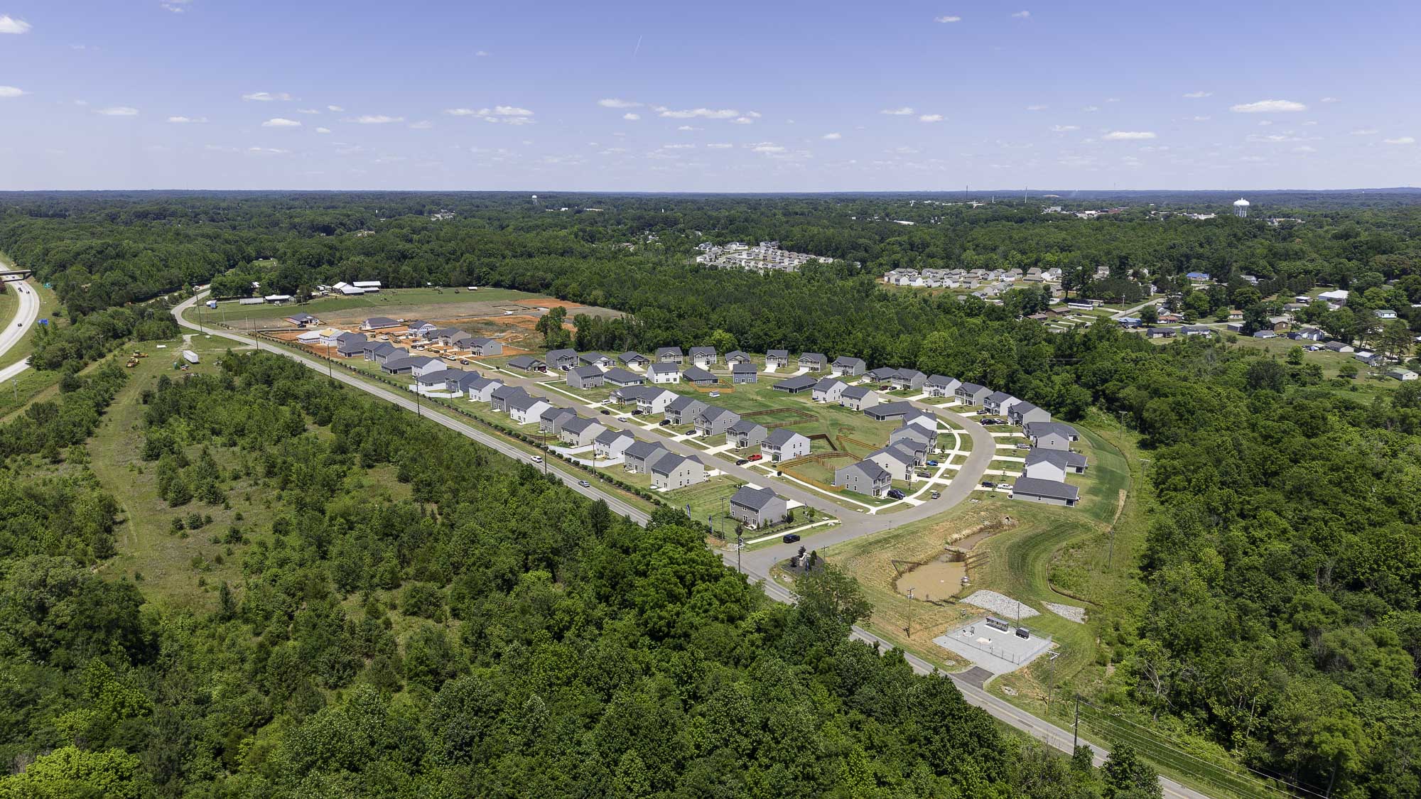 aerial view