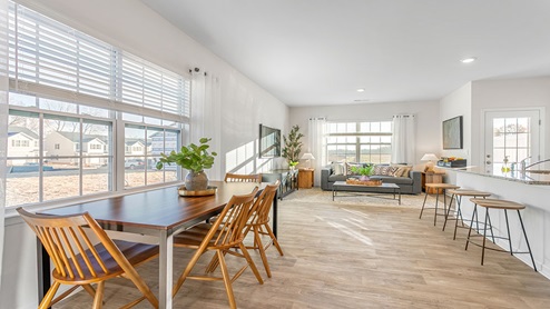 breakfast area
