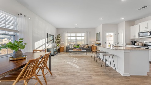 breakfast area