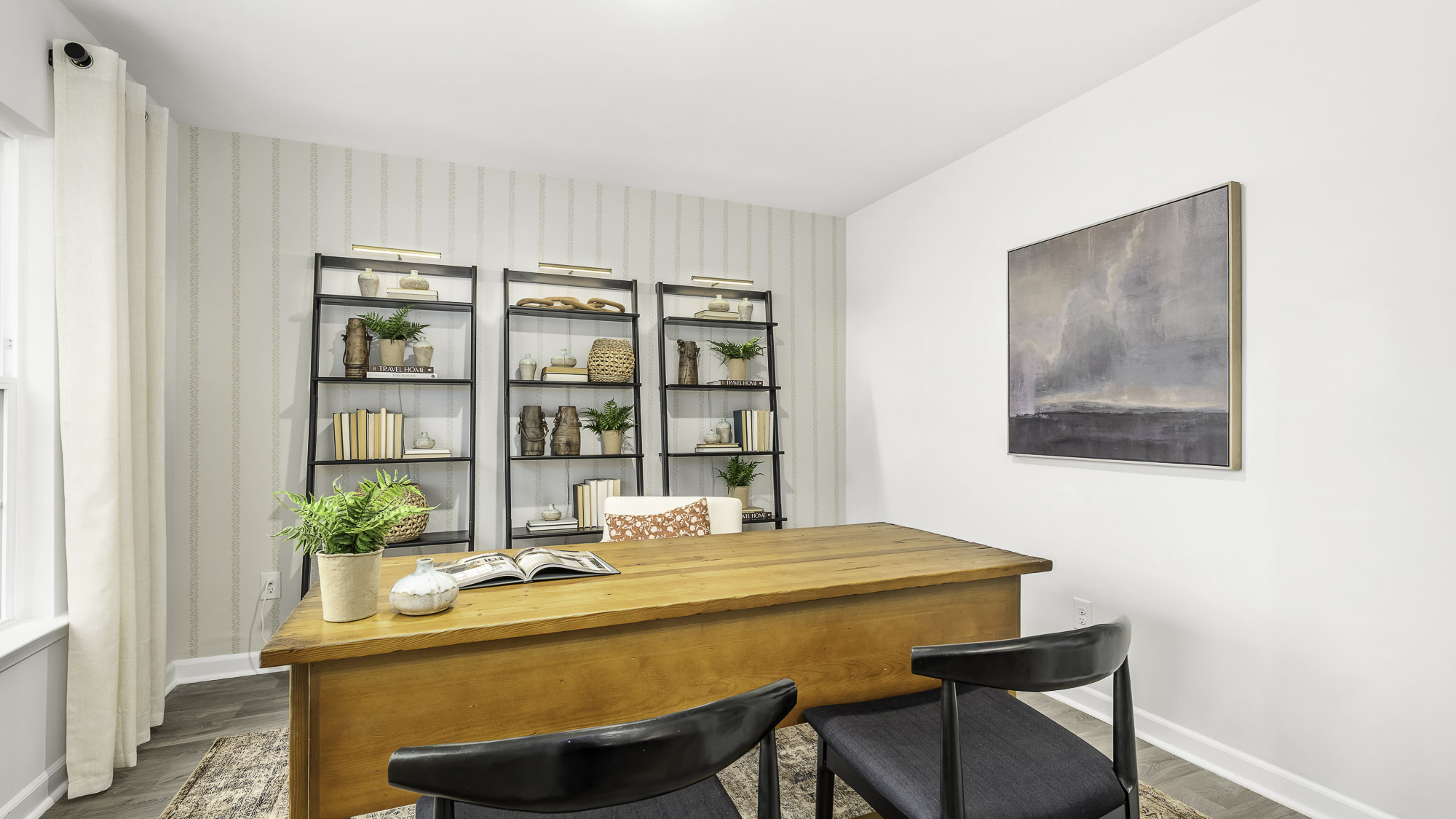 office with french doors