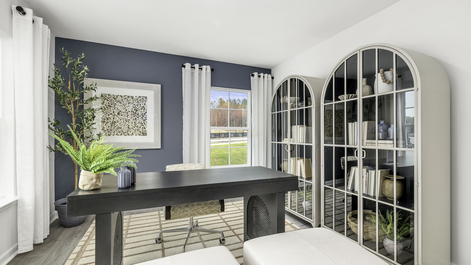 office with french door