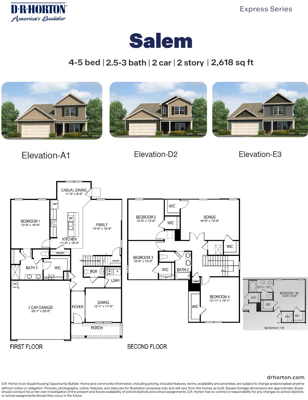 Salem Floorplan