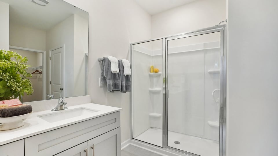main walk-in shower
