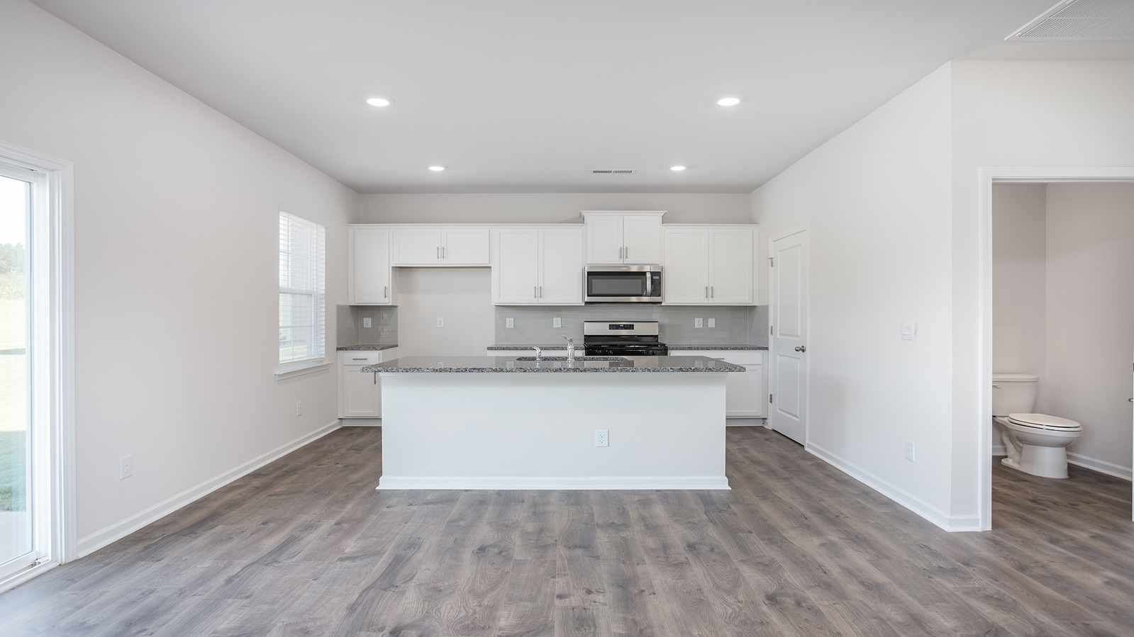 front kitchen view