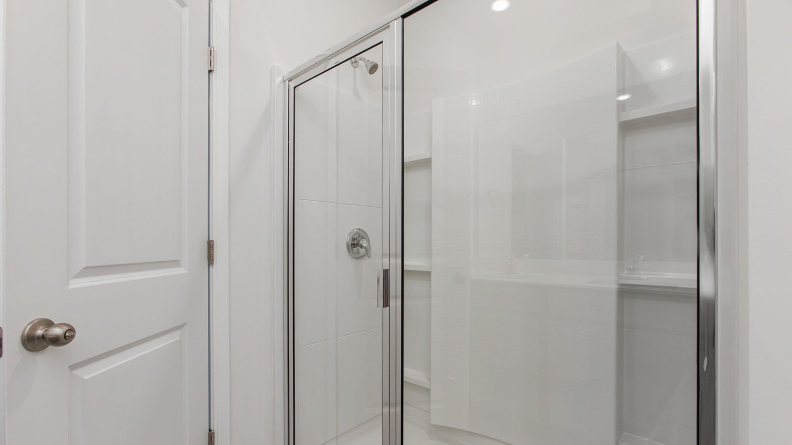 main walk-in shower