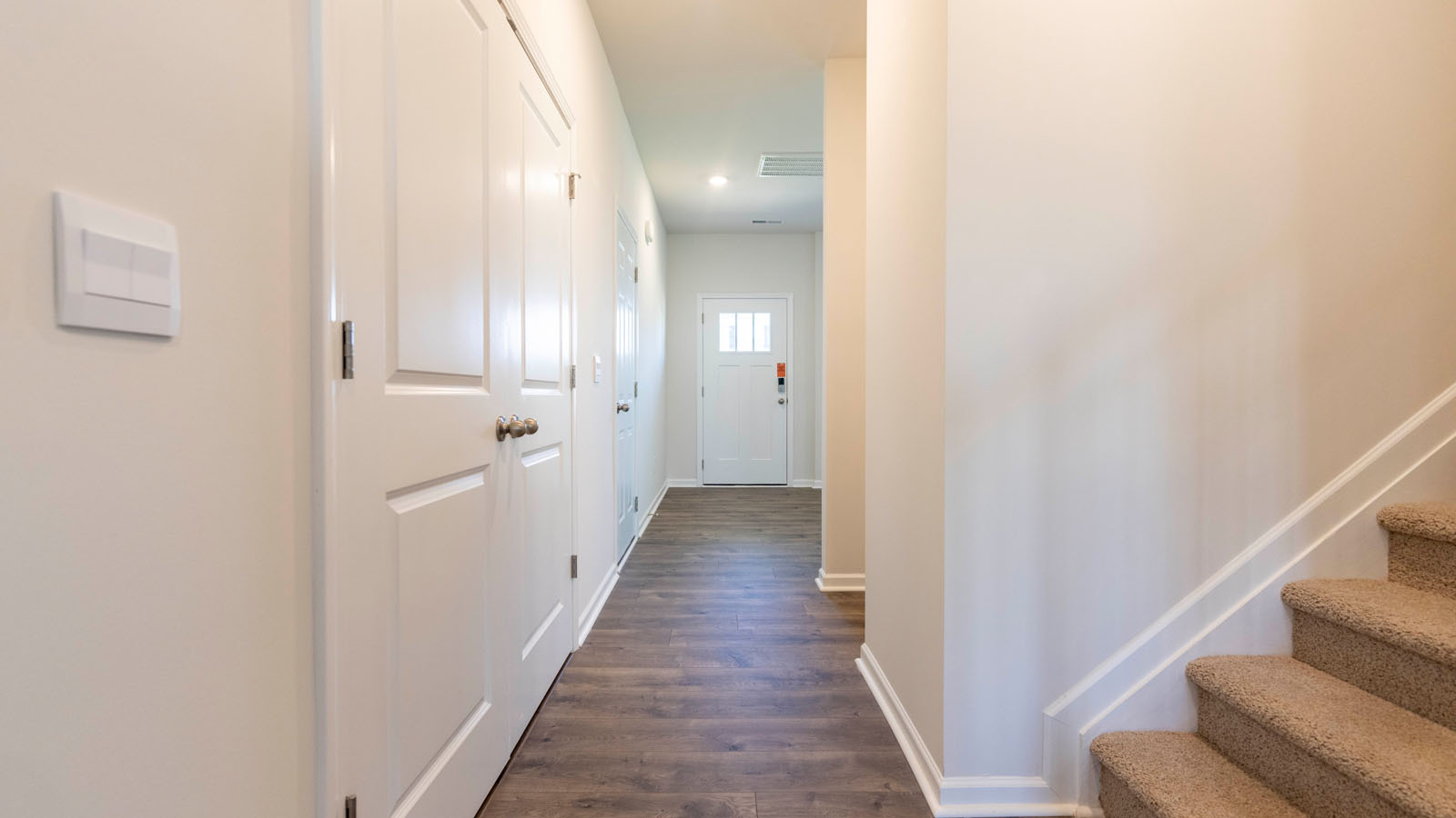 entryway and vire of front door