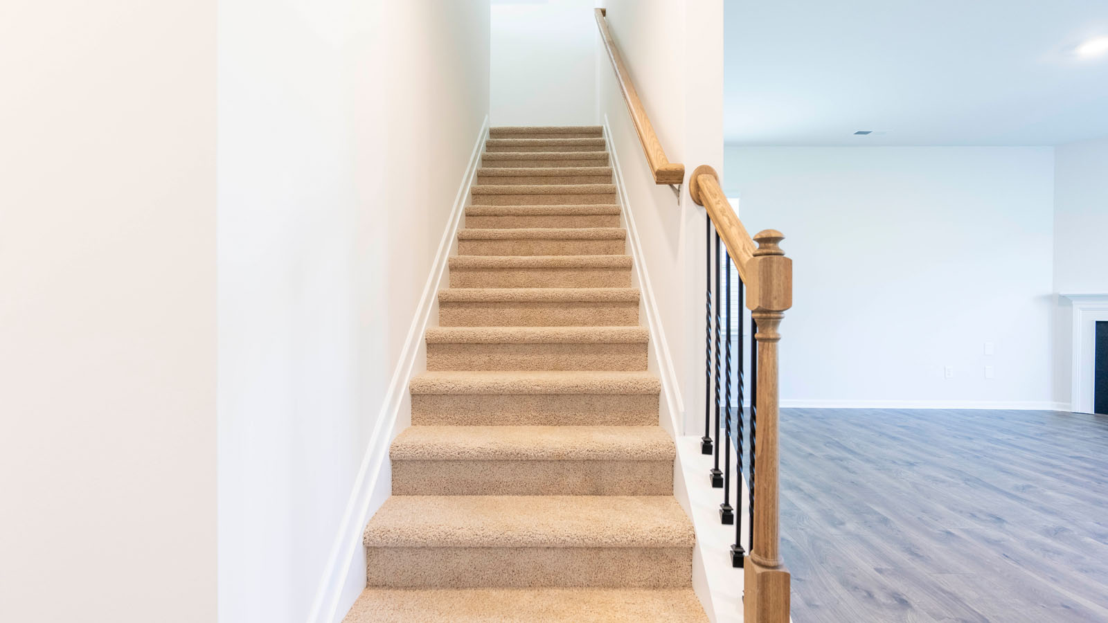 stairway off entryway