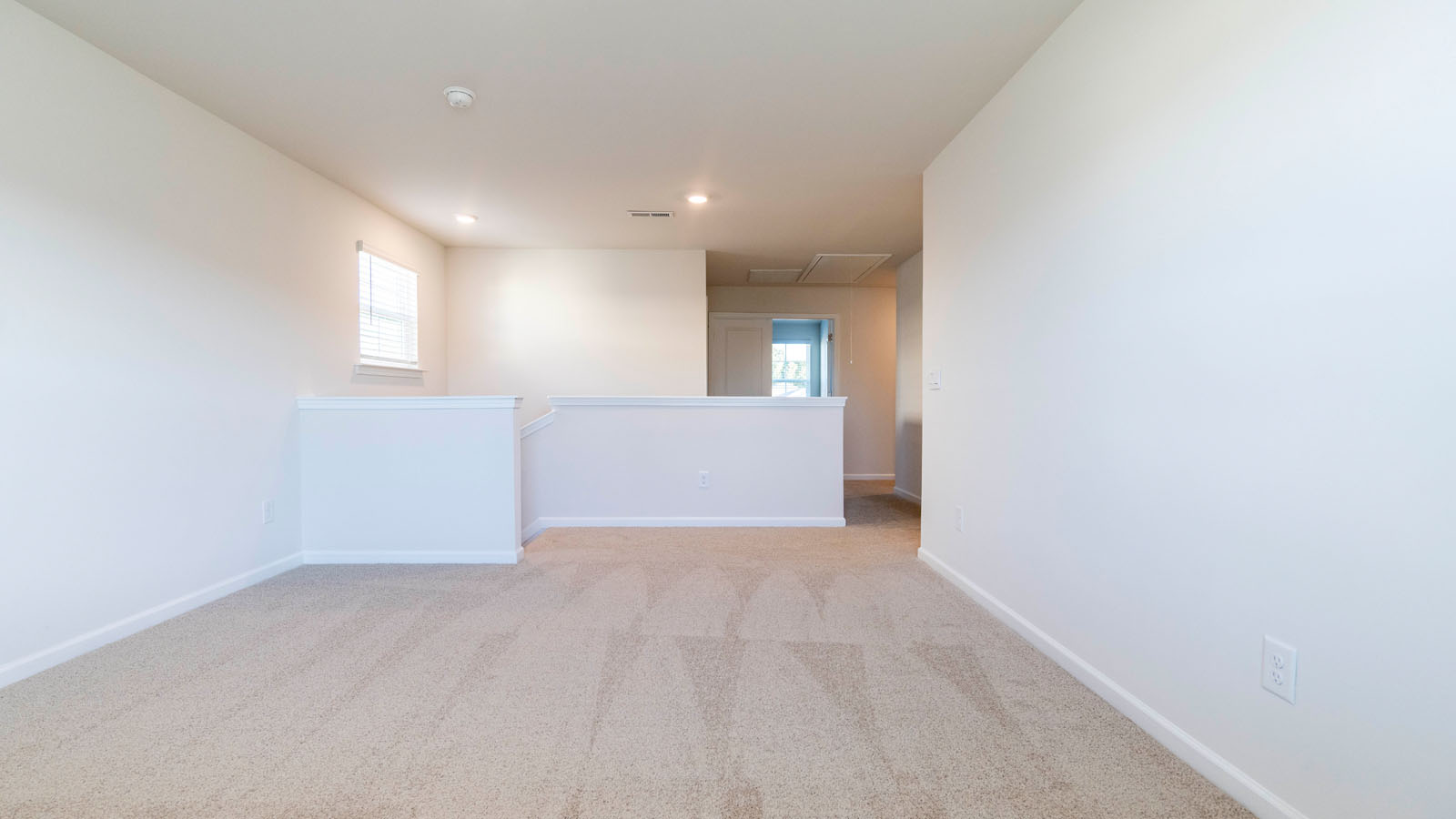 loft at the top of the stairs