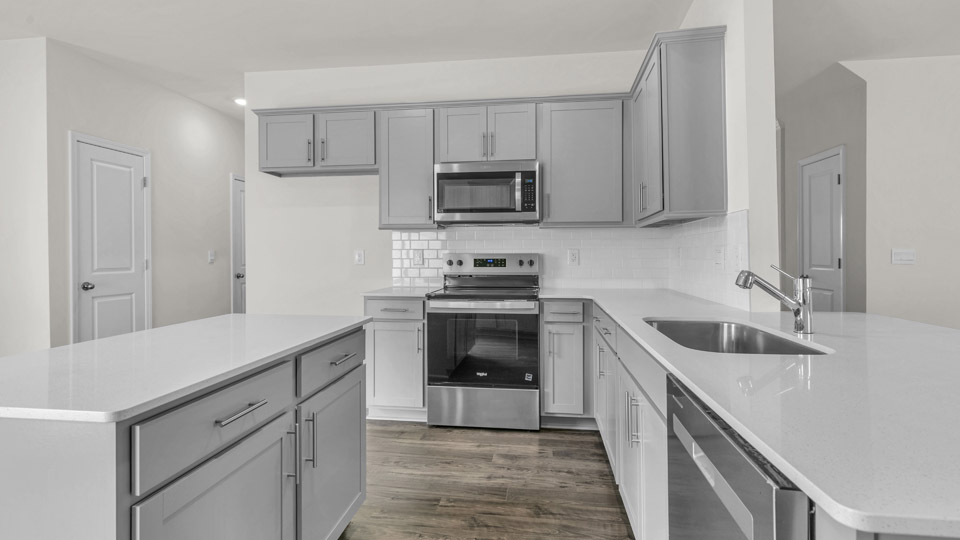 middle kitchen view