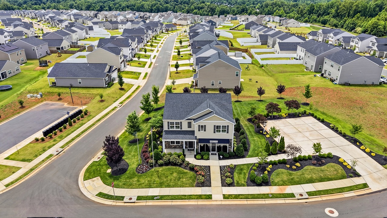 aerial of community