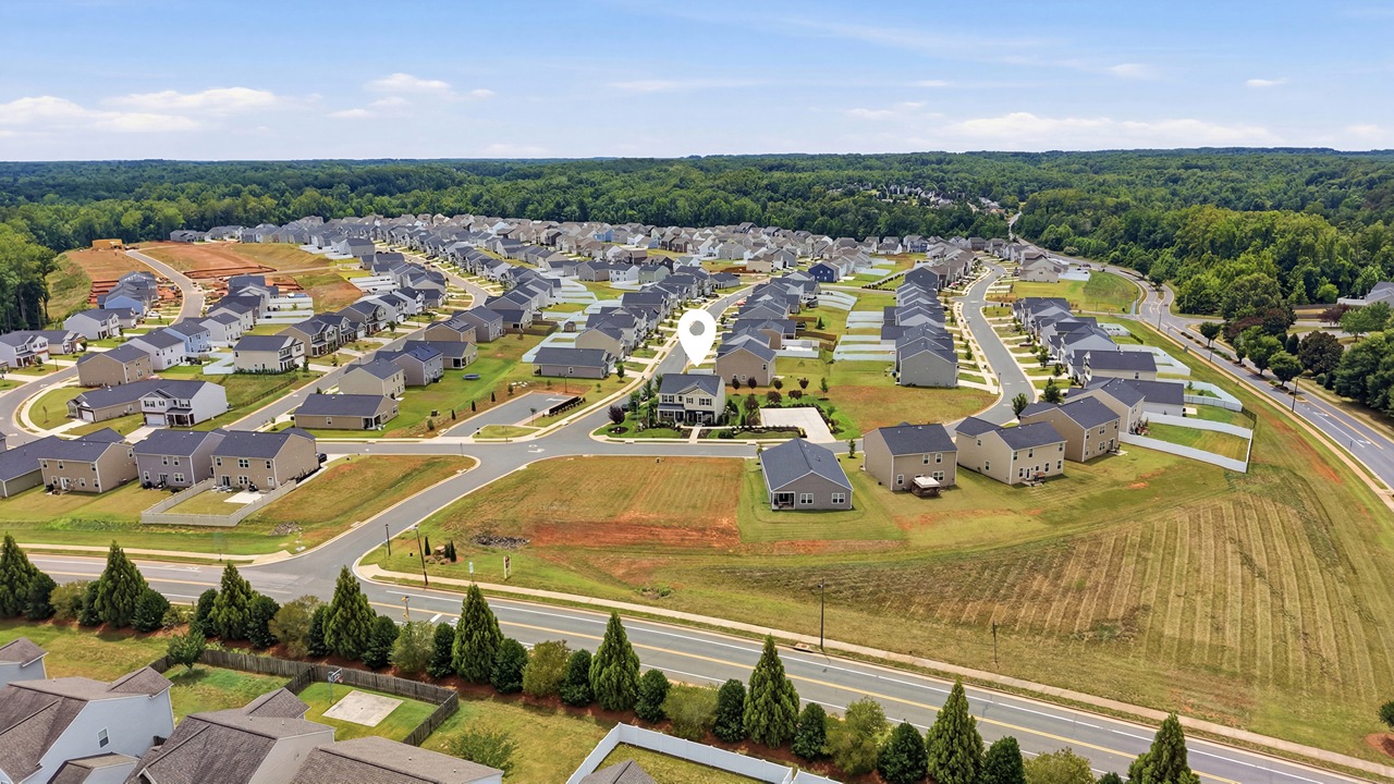 aerial of community