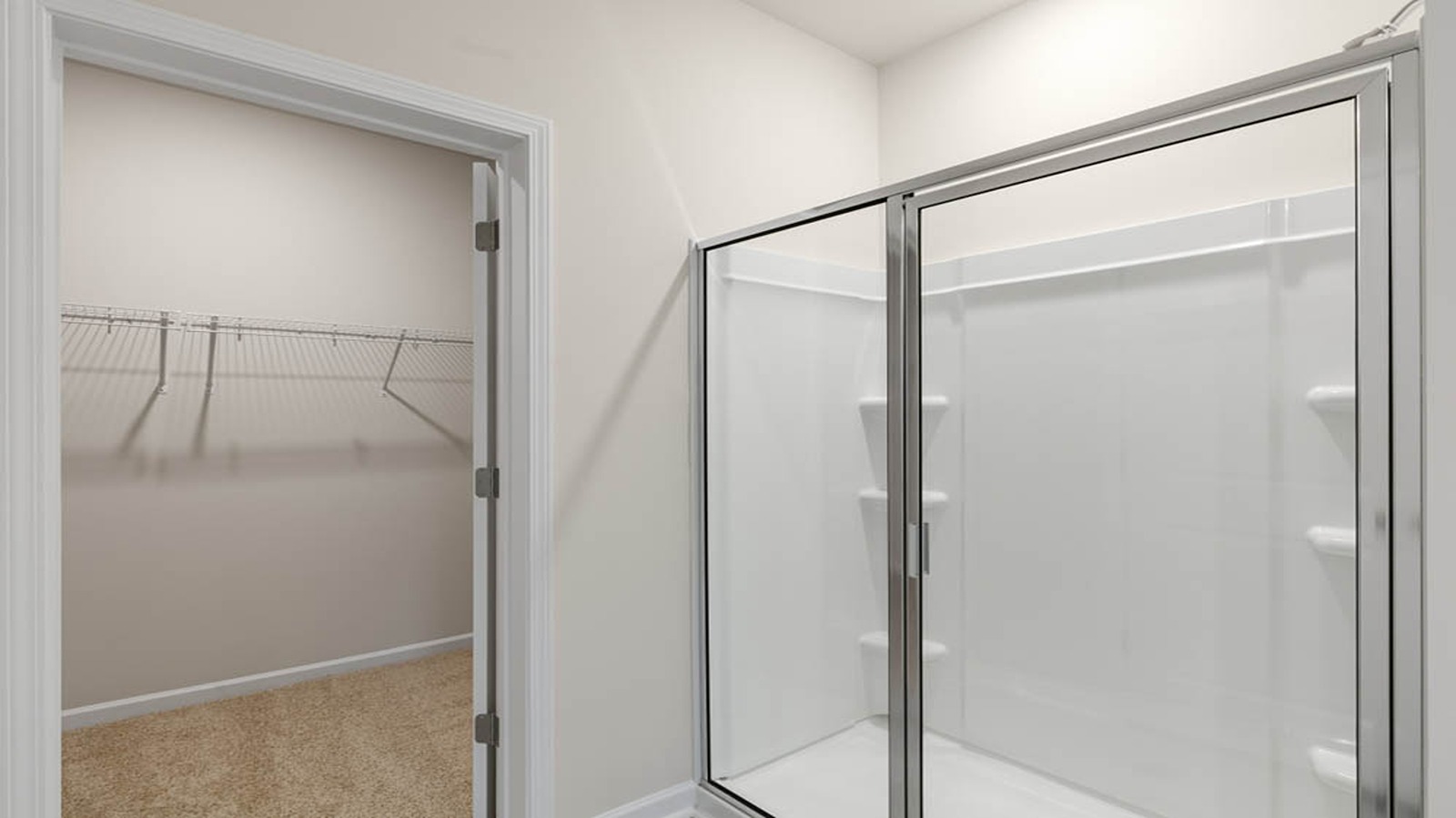 main bathroom walk-in shower