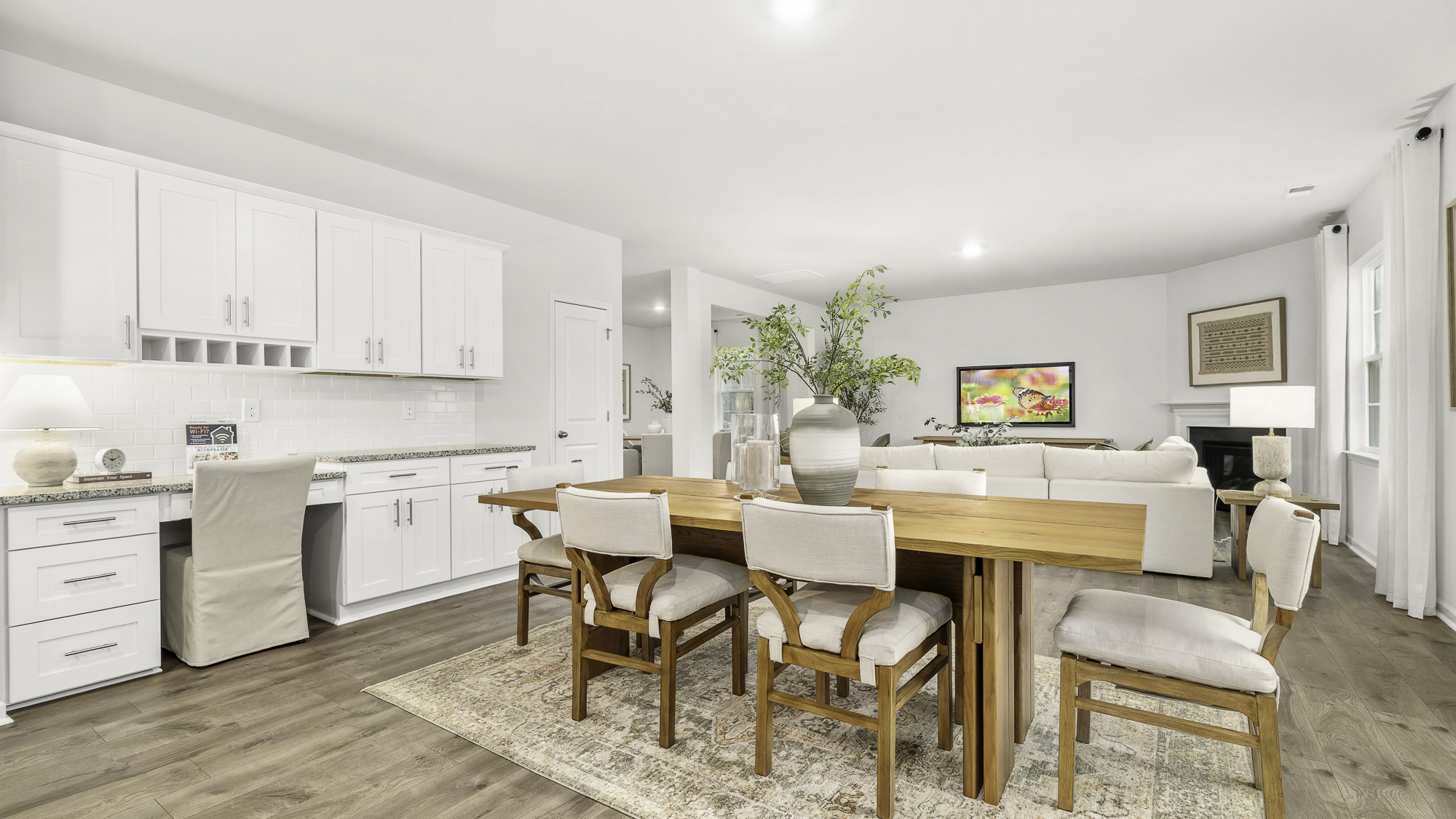 breakfast area