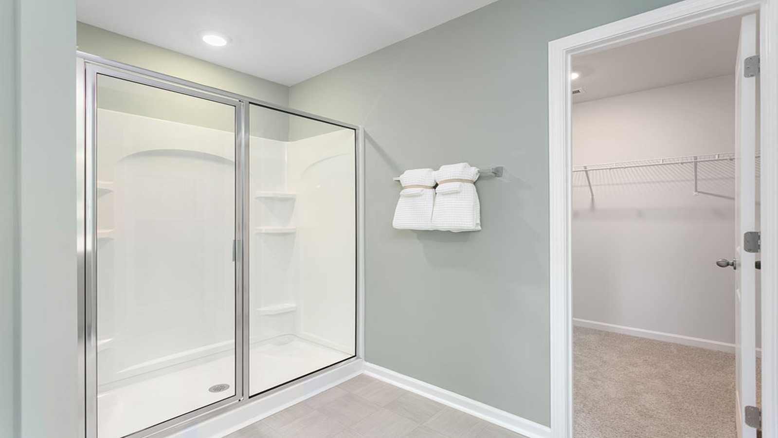 primary walk in shower