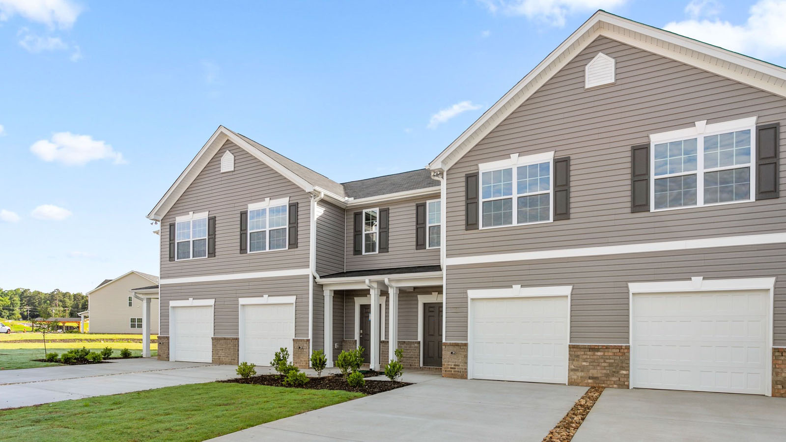 The Newton features 2 story 3 bed 2.5 bath townhome