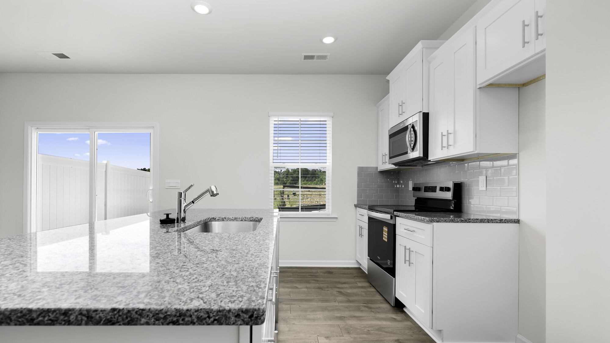 kitchen with window
