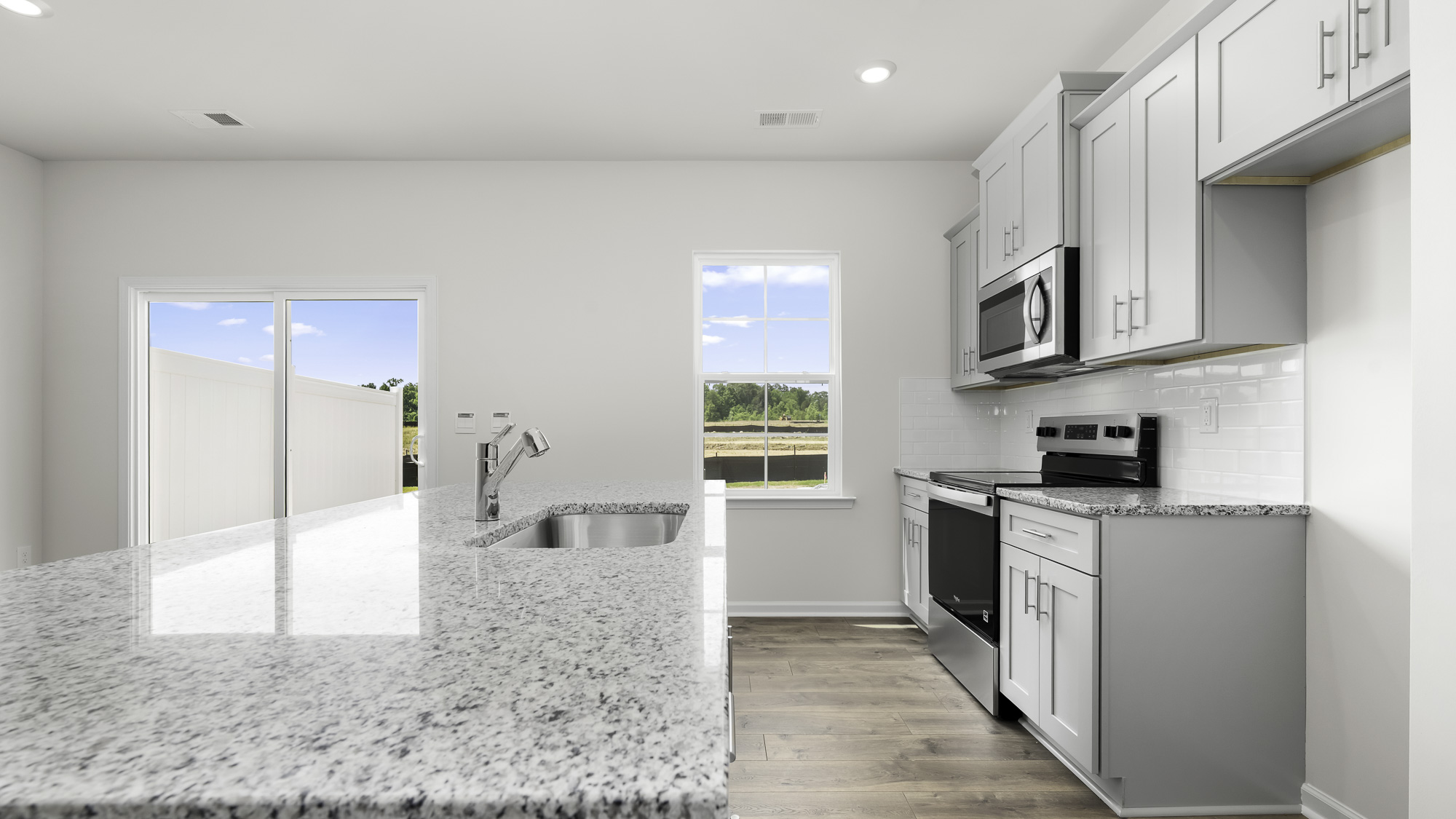 kitchen with window