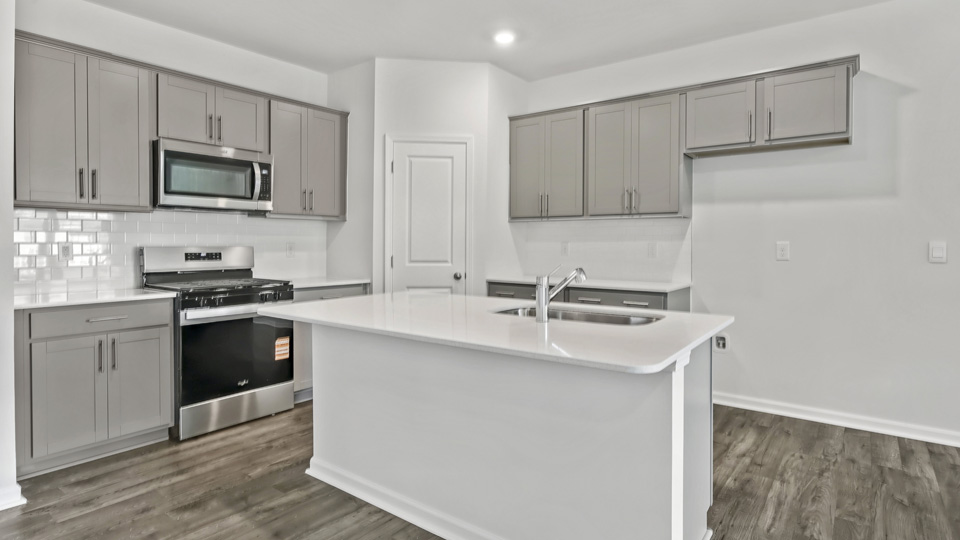 kitchen with stainless steel appliances