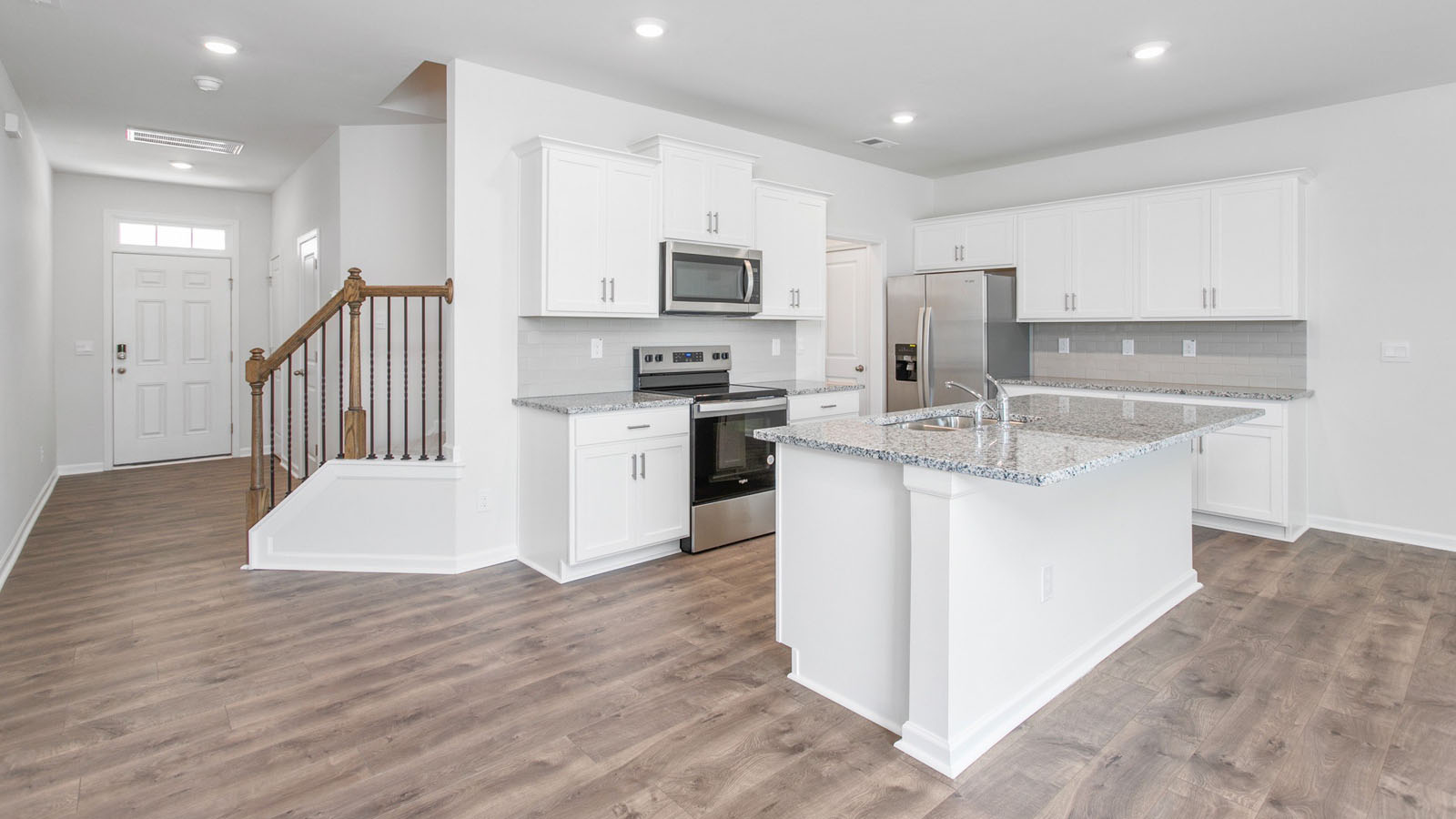 side kitchen view