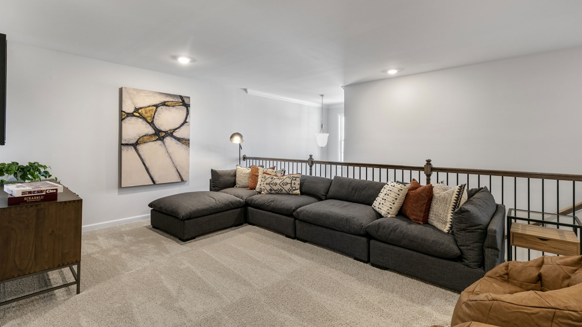 loft located upstairs