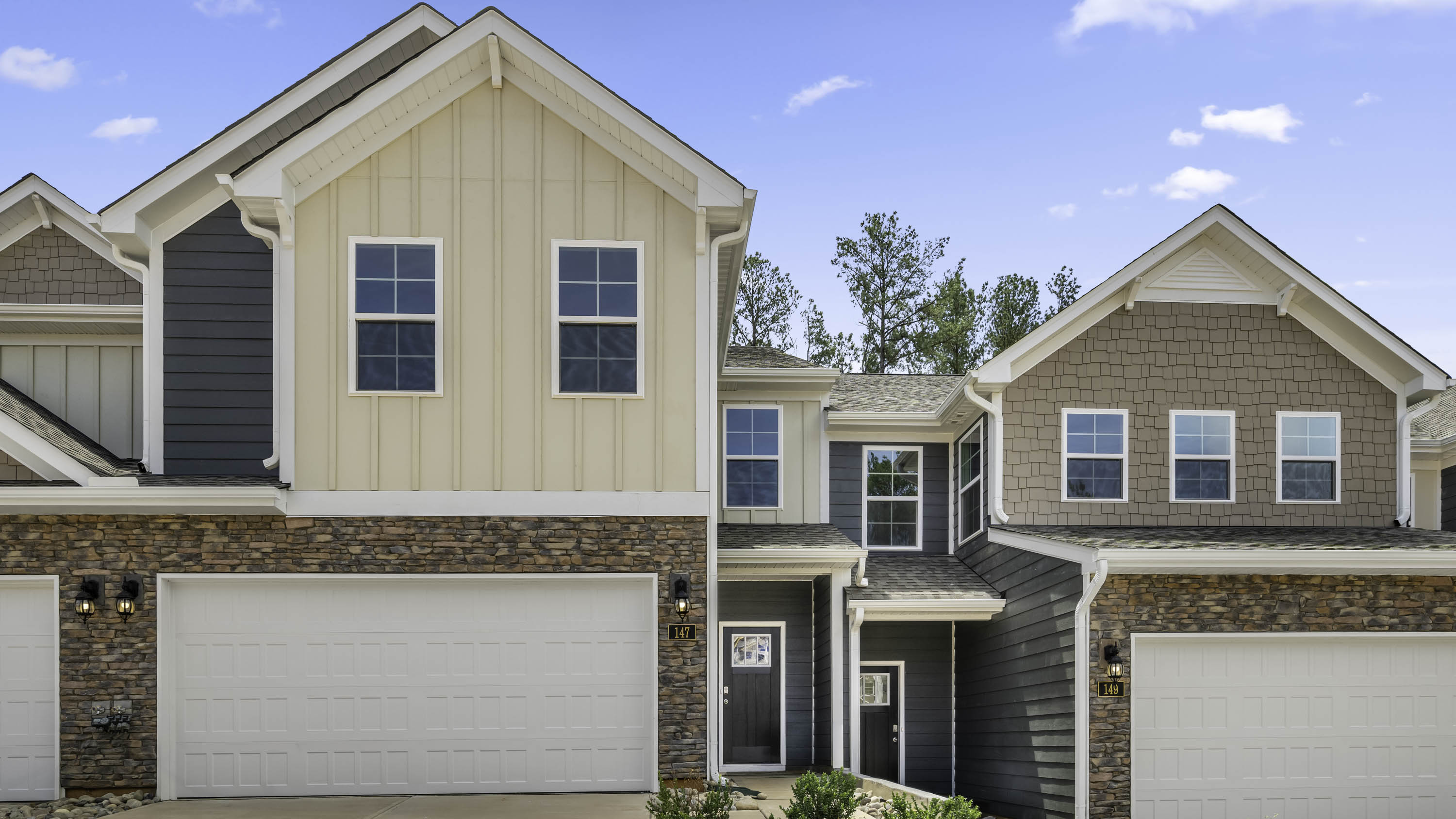 exterior of actual home
