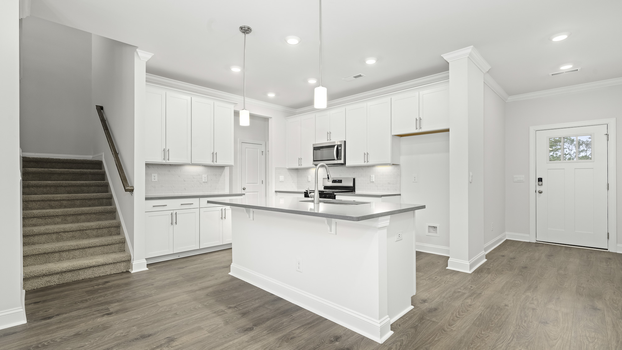 front kitchen view