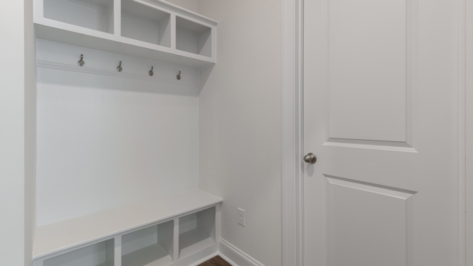 Mud room area