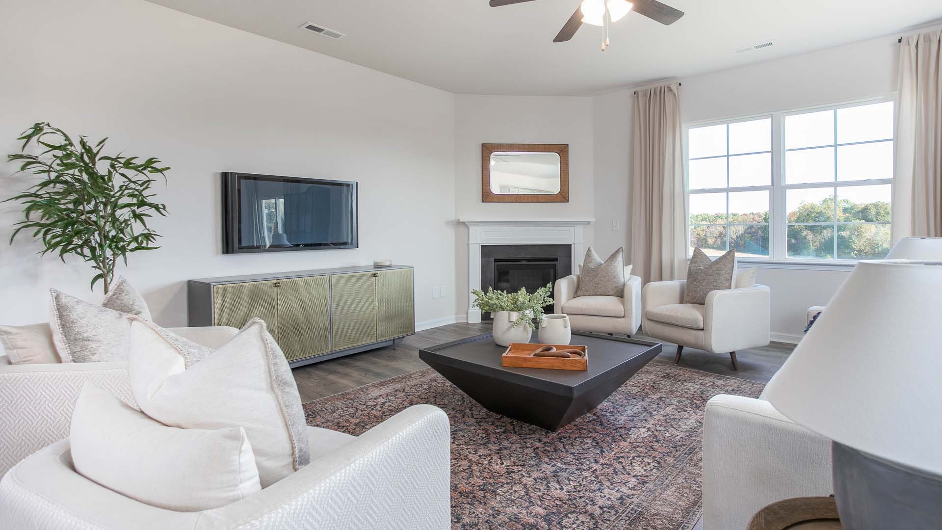 Columbia Model Living Room