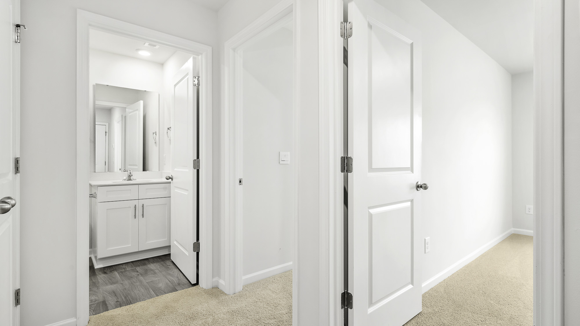 view from hallway