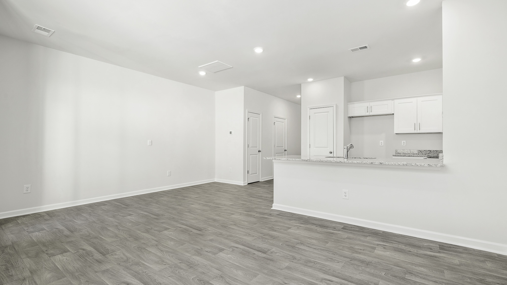 open concept living space