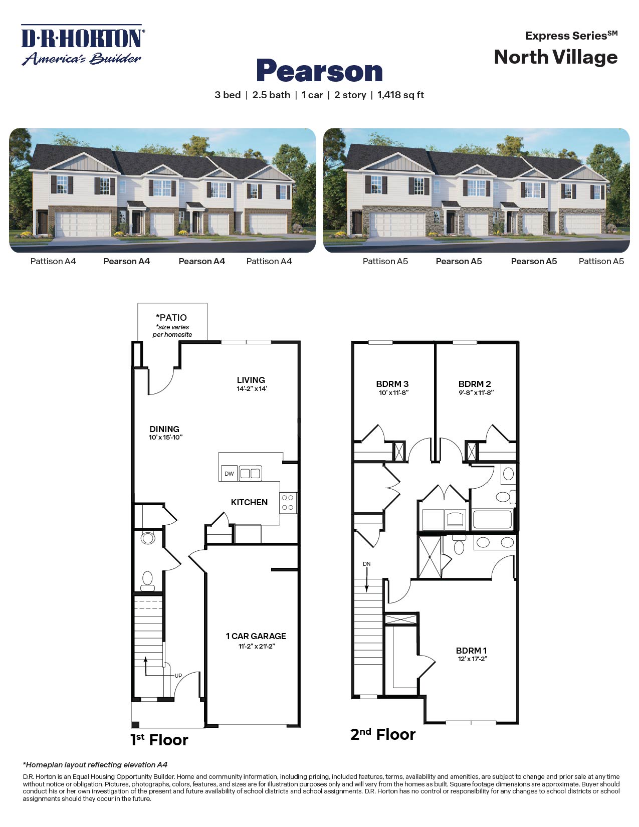 Pearson Floorplan