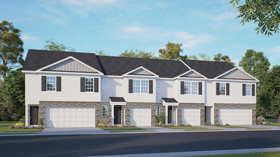 The Pattison townhome 2 story 2 car garage 4 bed 2.5 bath