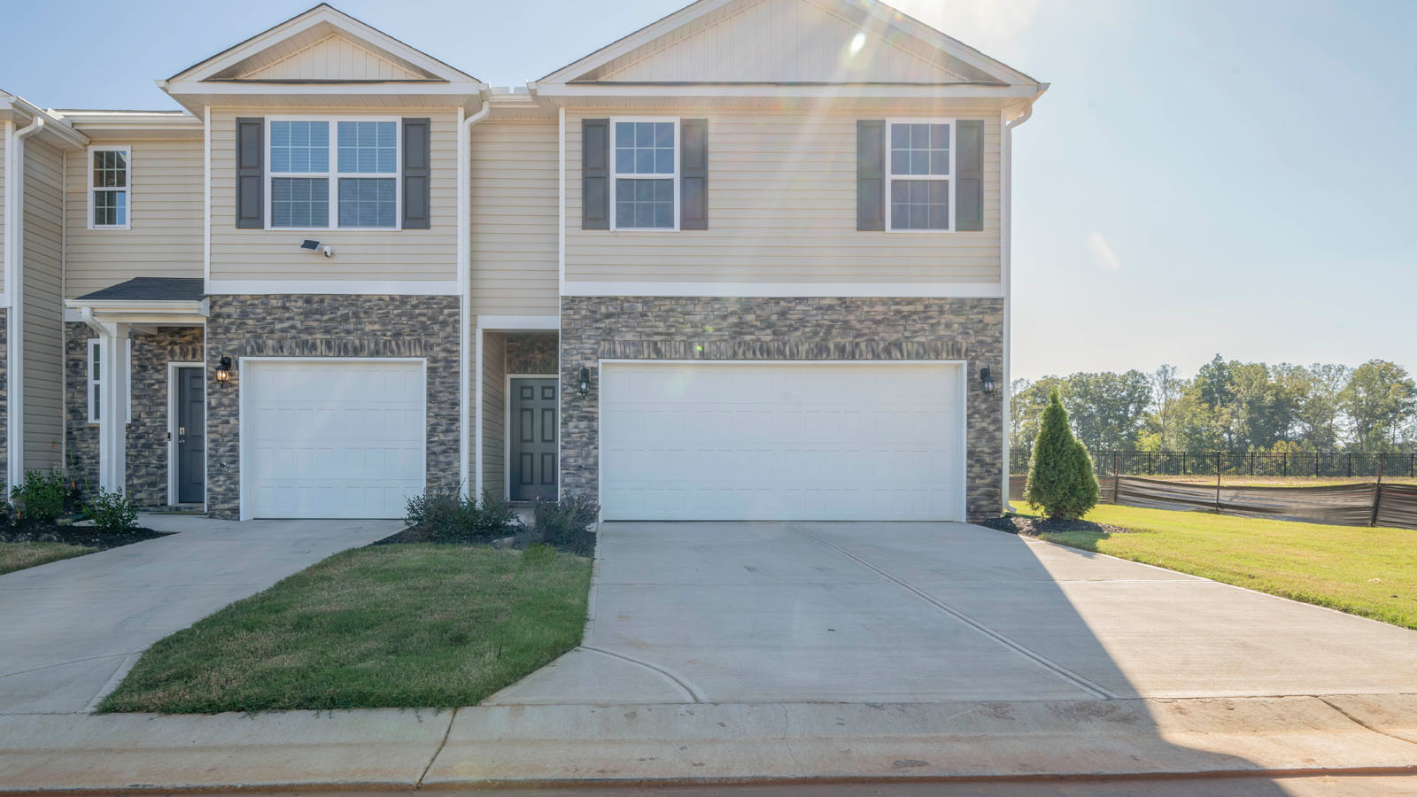 The Pattison featured at North Village Townes offers a 4 bedroom 2 full baths 1 half bath townhome