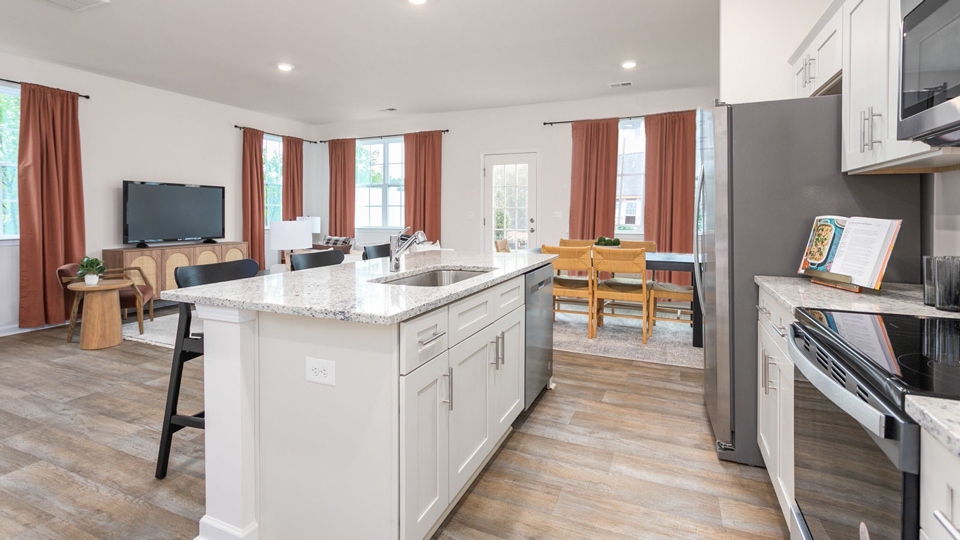 middle kitchen view