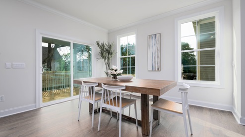 Hampshire Showcase Home Breakfast Area