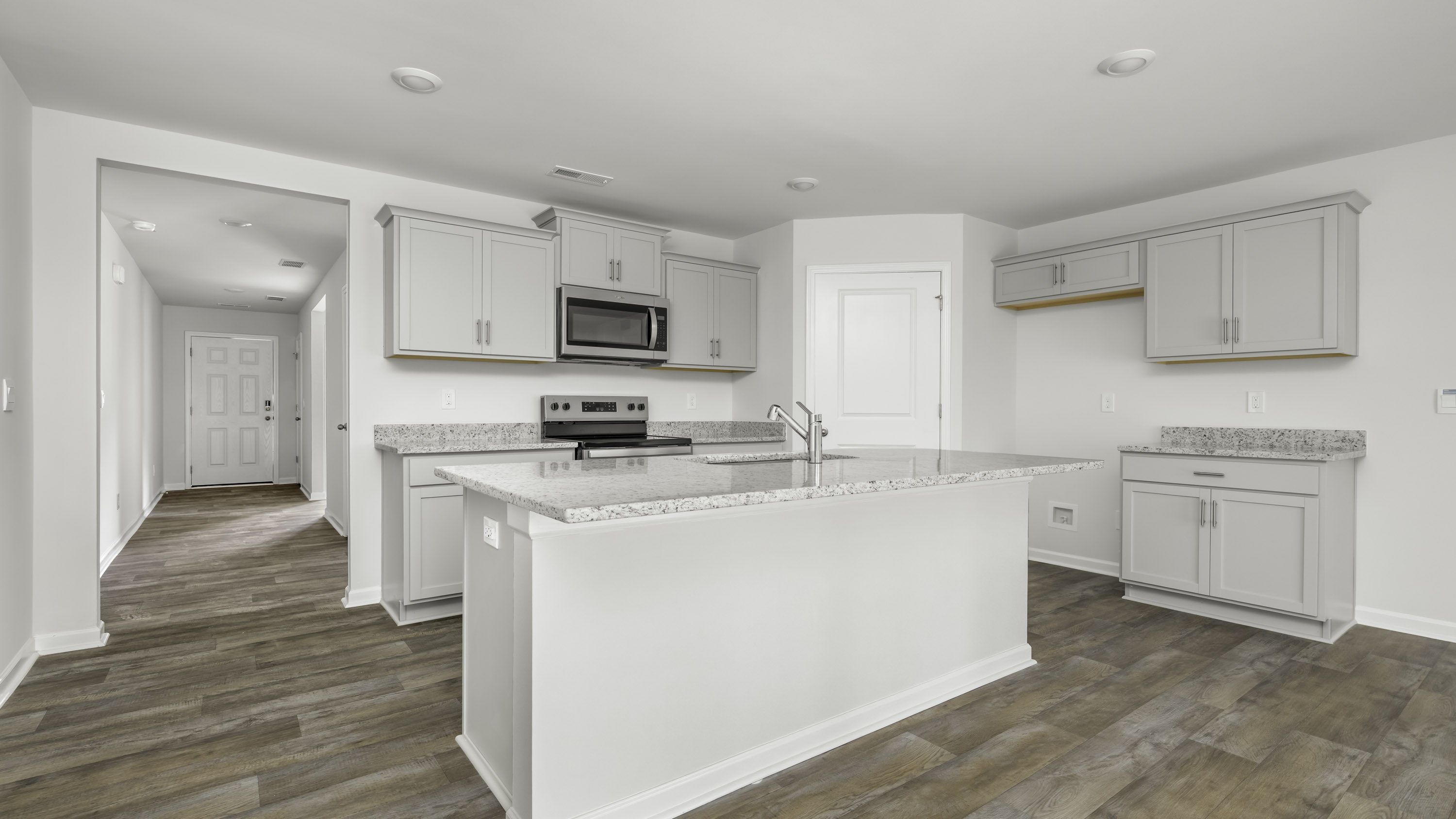 side kitchen view