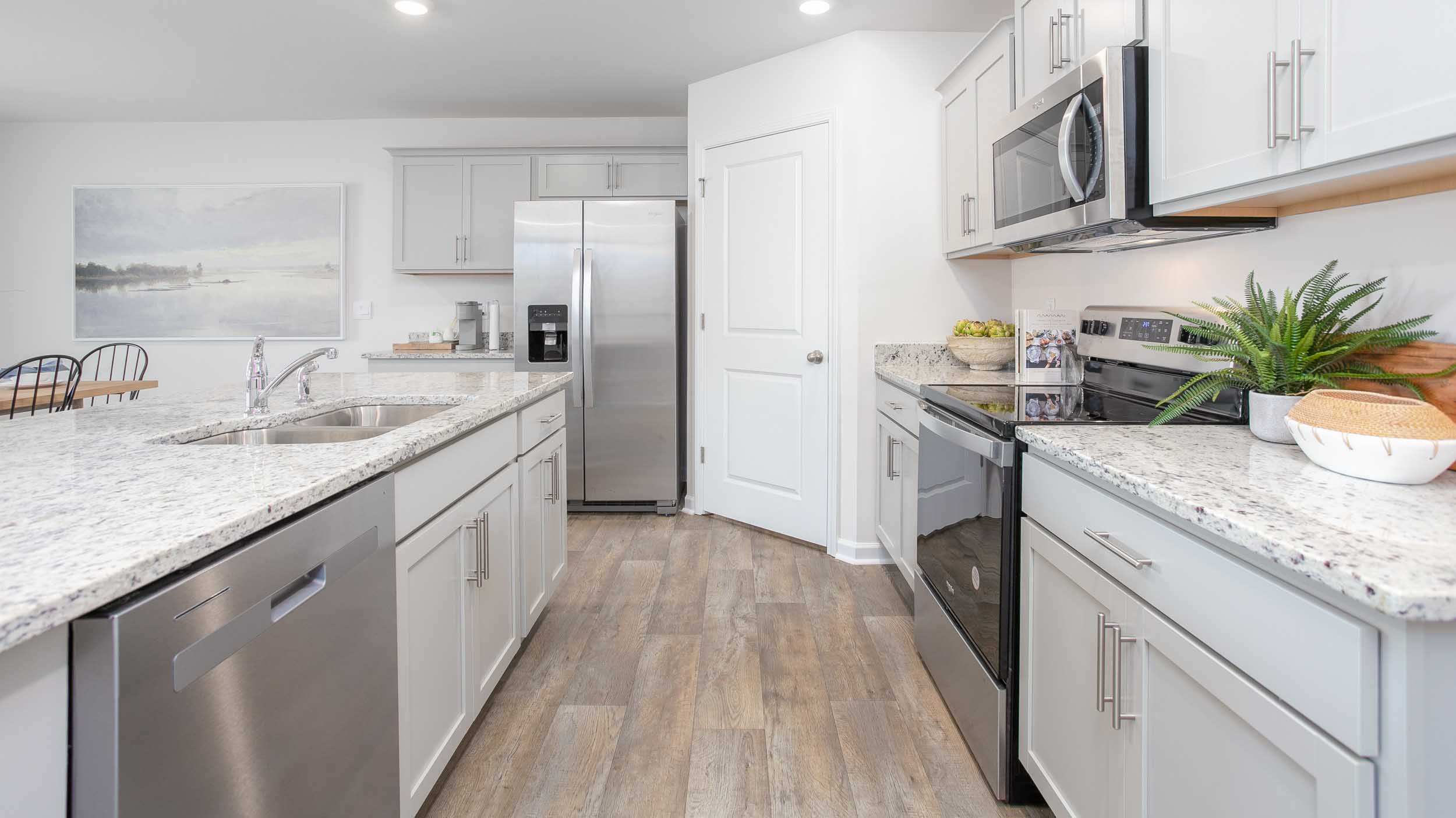 middle kitchen view