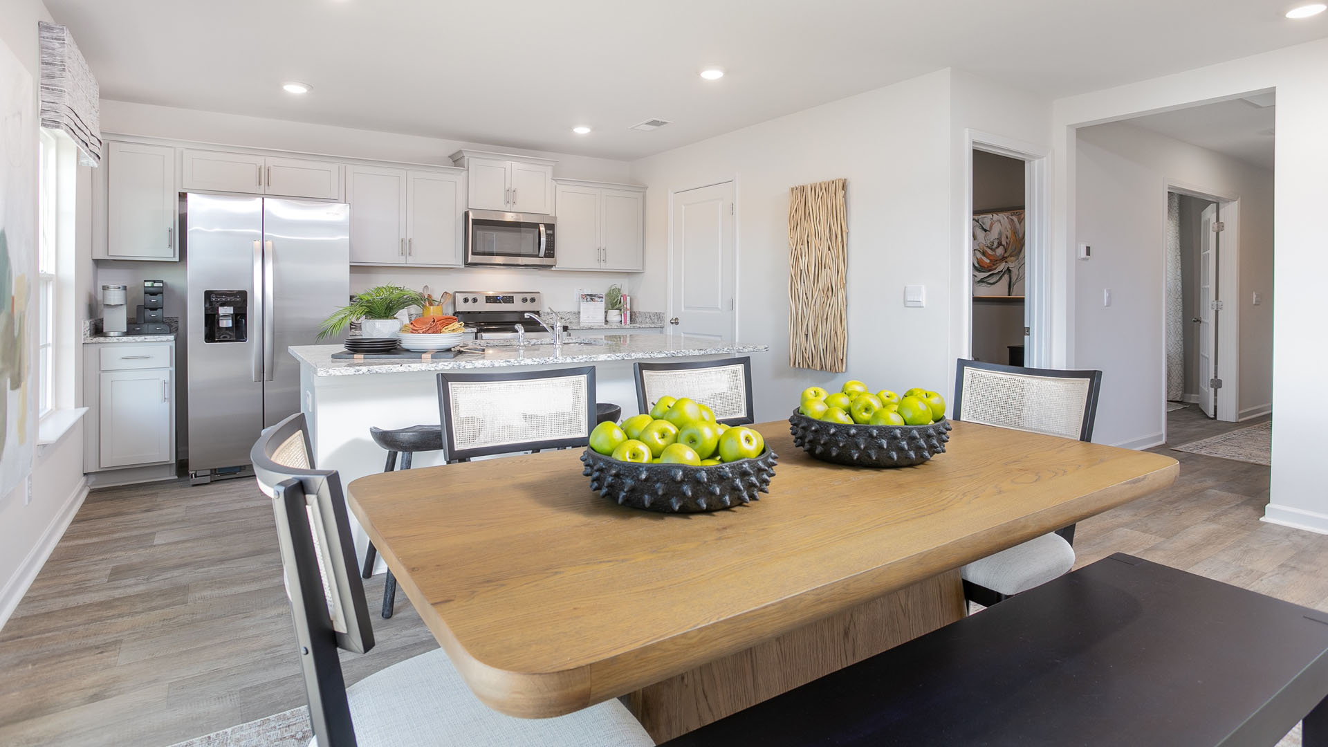 open concept living space