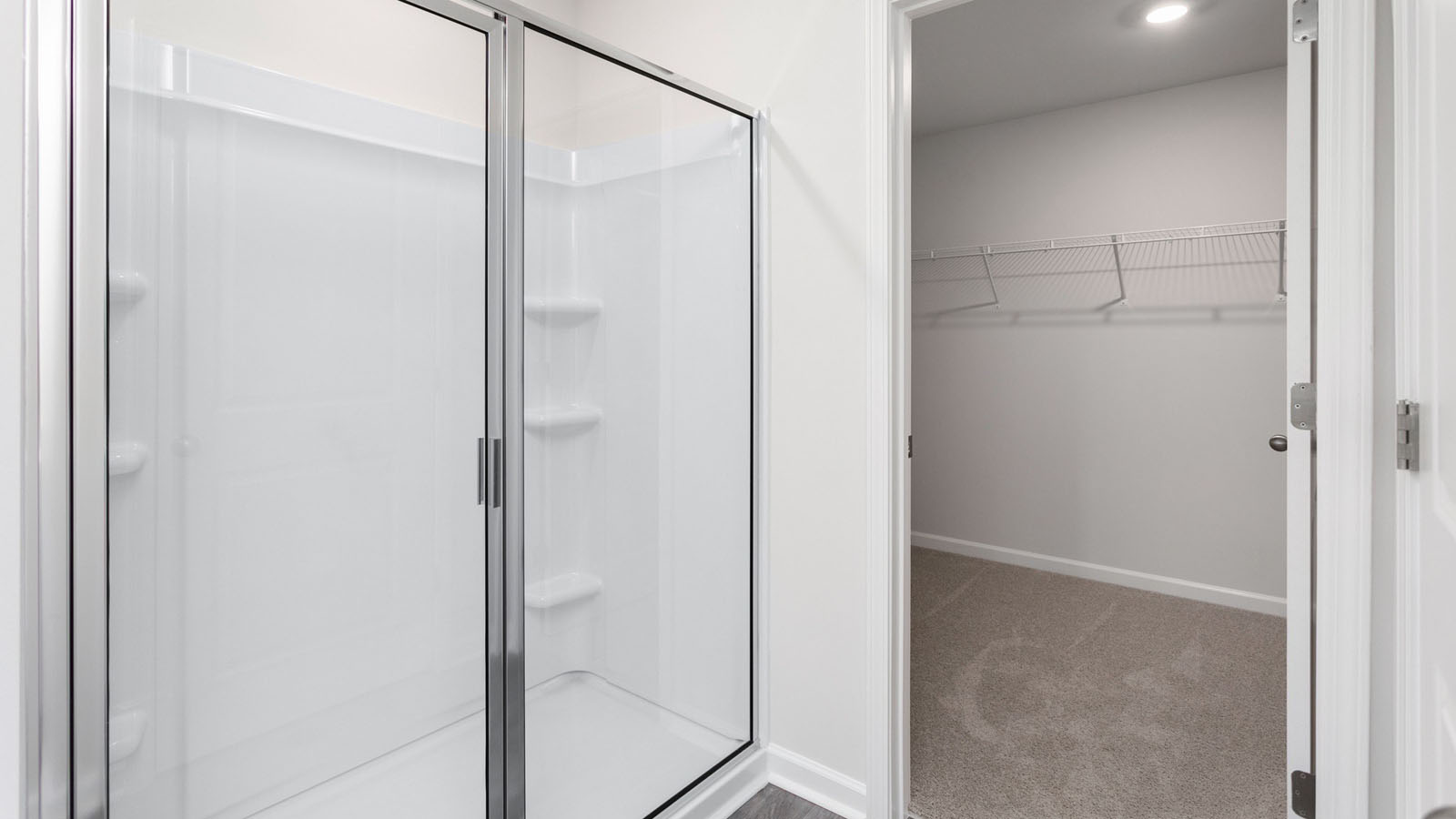 main walk-in shower