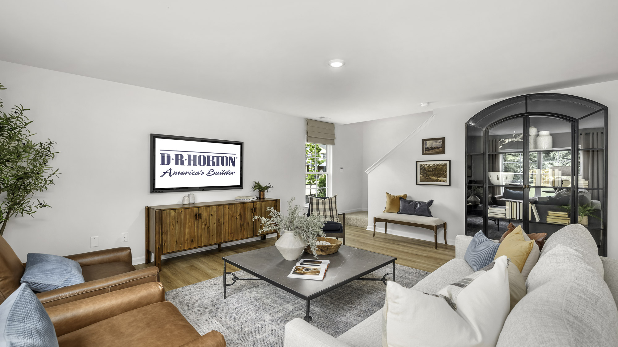 living room view