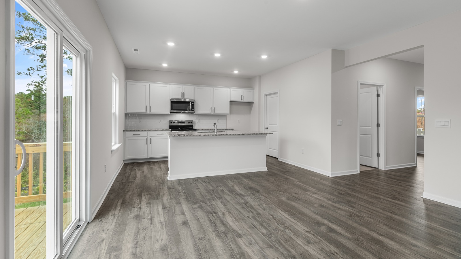 DINING ROOM WITH KITCHEN VIEW