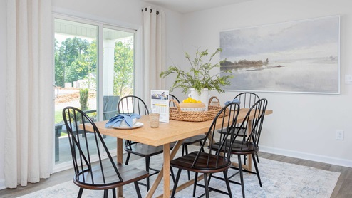 Breakfast area