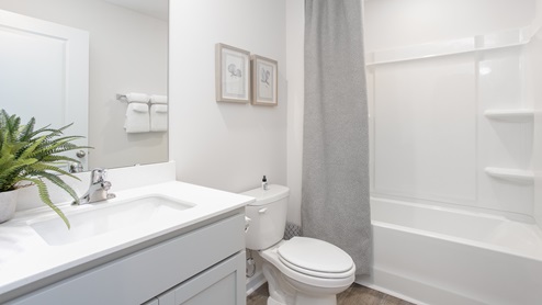 Secondary bathromm