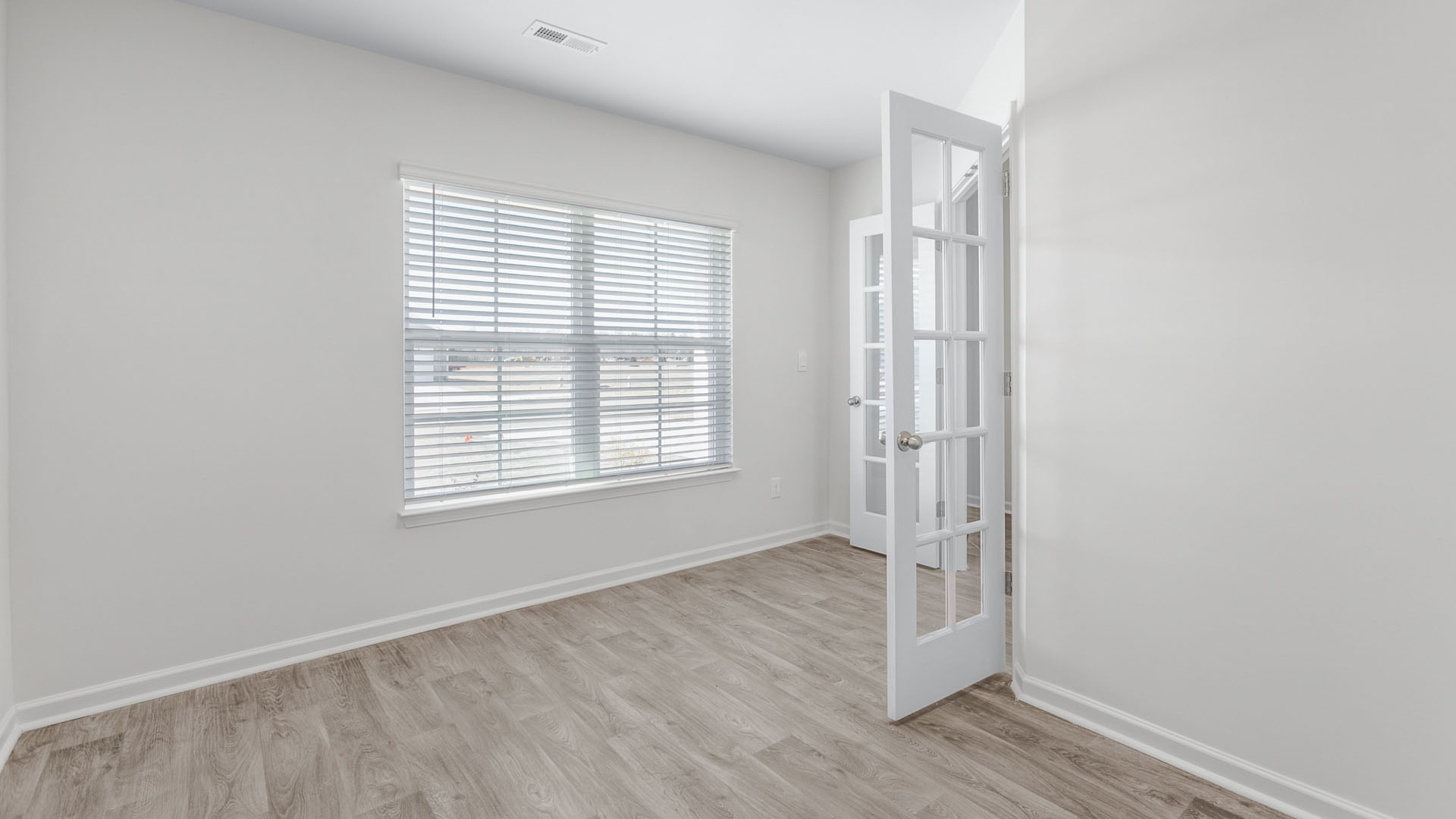 OFfice with French doors