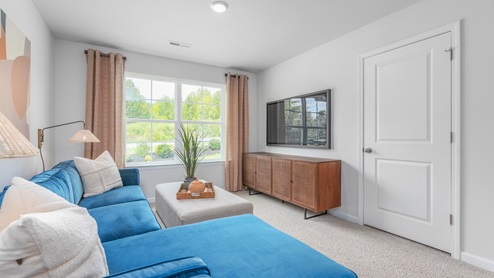 loft located upstairs