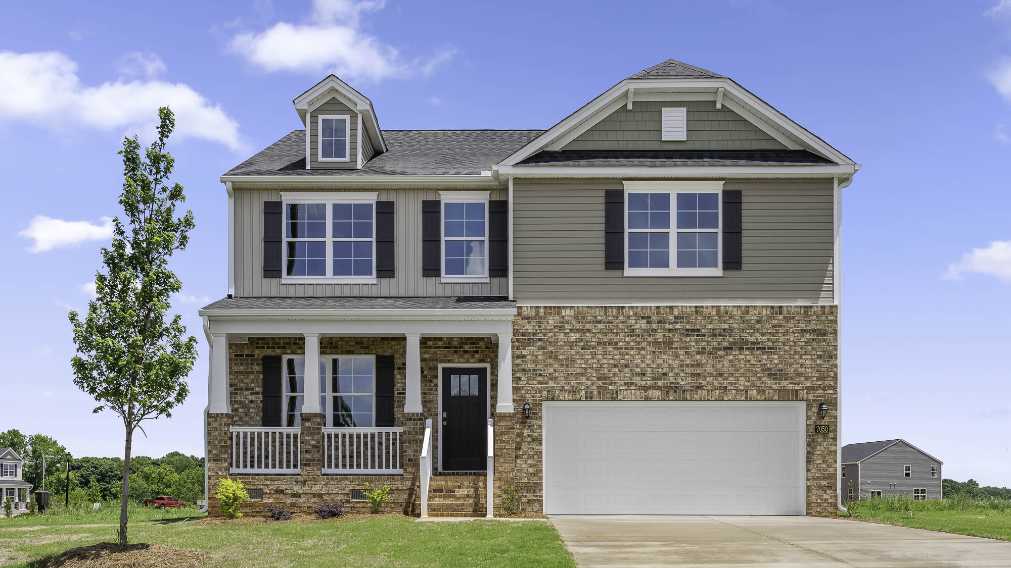 exterior of actual home